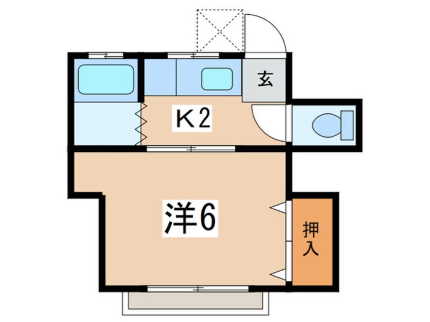 間取図 ハイツウェーク