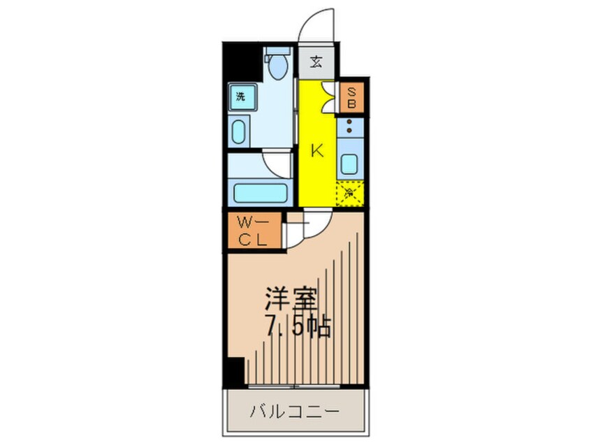 間取図 コンフォリア錦糸町DEUX
