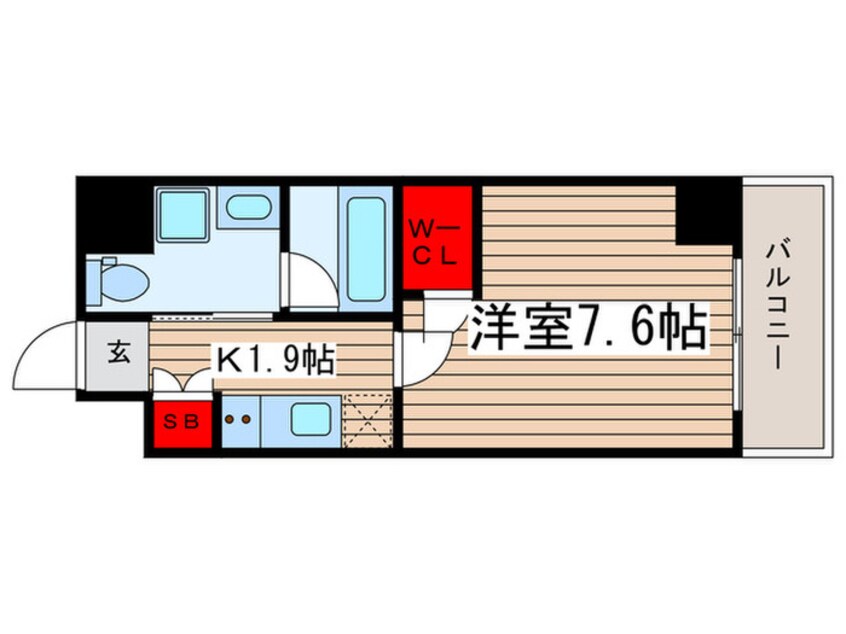 間取図 コンフォリア錦糸町DEUX