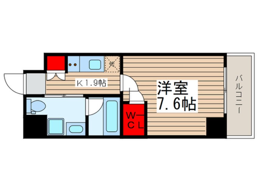 間取図 コンフォリア錦糸町DEUX