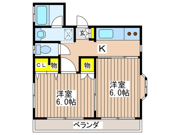 間取り図 ラ・ネ－ジュ