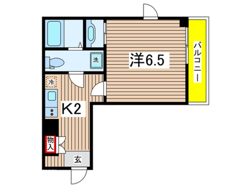 間取図 ソリッドリファイン稲田堤