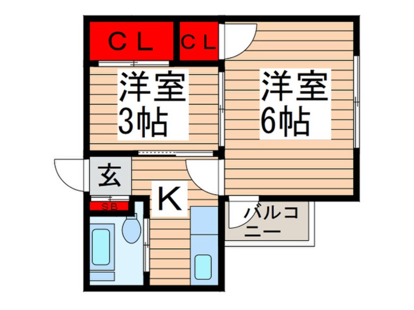 間取図 保坂ビル