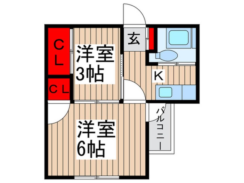 間取図 保坂ビル