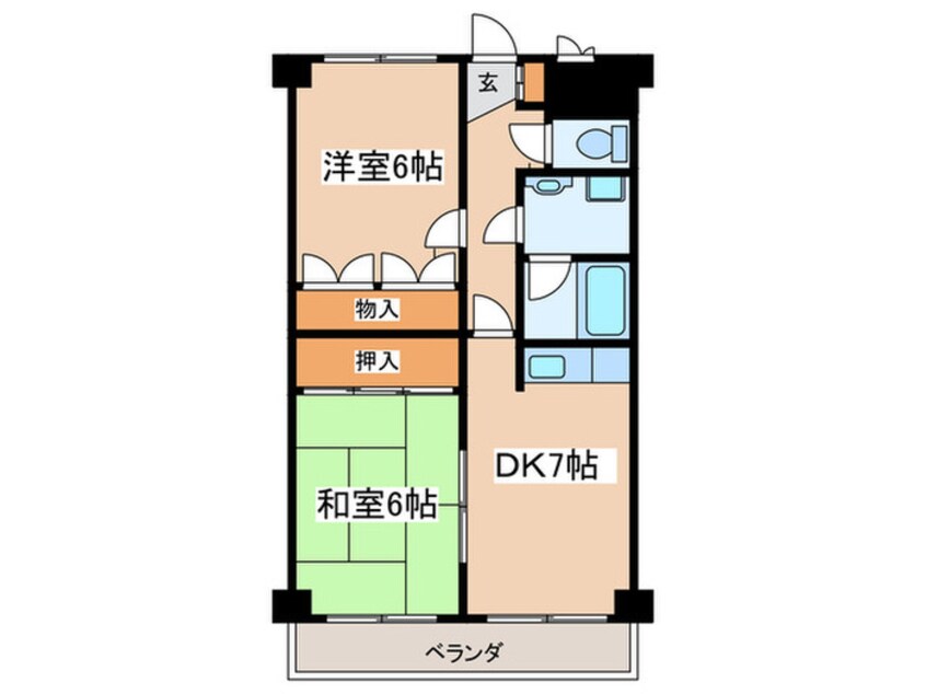 間取図 マンションマーダン