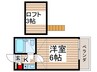 ジュネパレス北習志野第７ 1Kの間取り