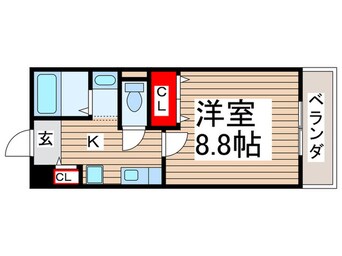 間取図 セラ大神宮下