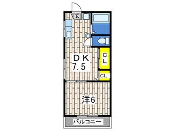 間取図 Ｋハイツ１