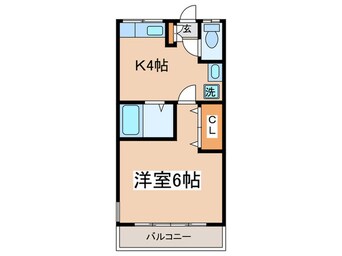 間取図 すずやす荘