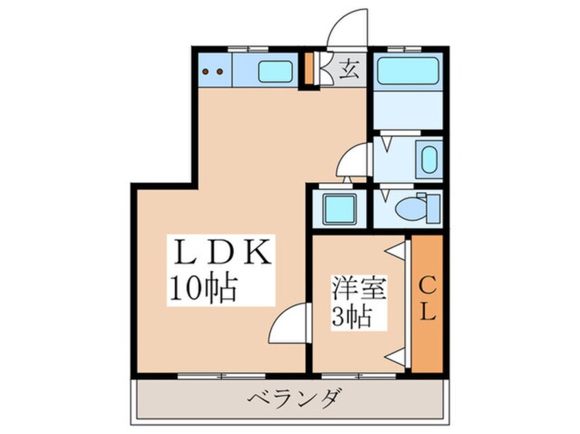 間取図 グラン・ソル新中野