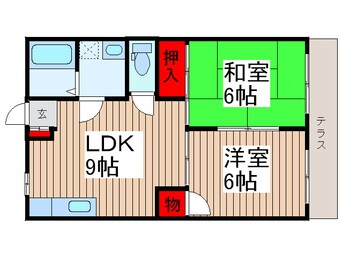 間取図 イトウハイム