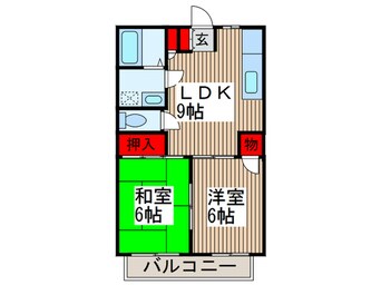 間取図 イトウハイム