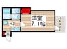 ブライトコート 1Kの間取り