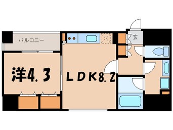 間取図 フェリス白金