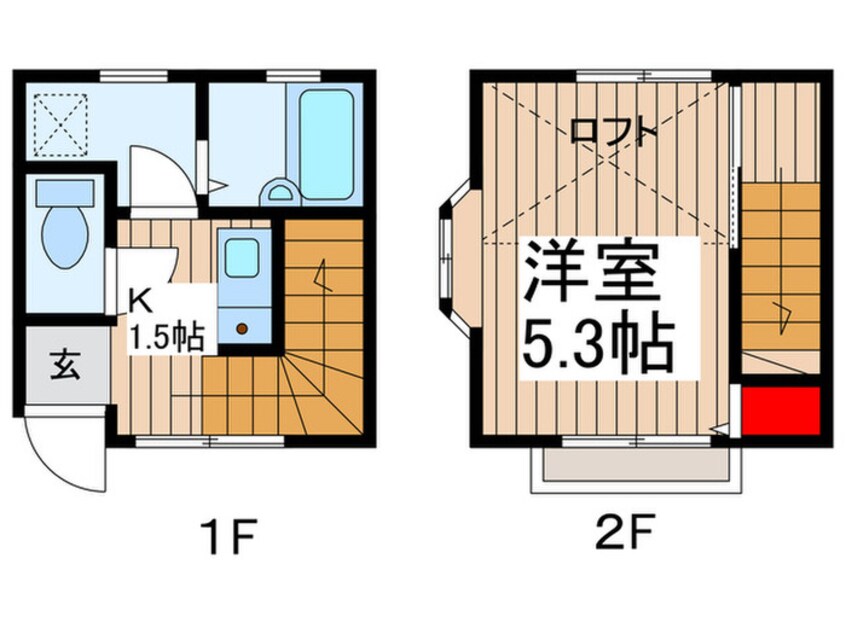 間取図 パークヒルズ鴻巣