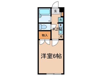 間取図 ヴィクトリー大蔵