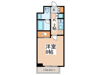 間取図 コンフォリア桜上水