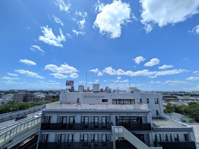 室内からの展望 コンフォリア桜上水
