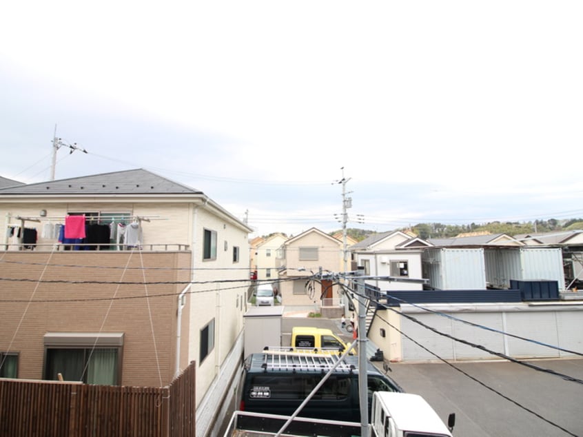 室内からの展望 ヒルズ梅野