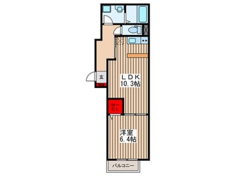 間取図 クレア宮原