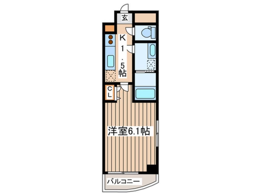 間取図 ビュ－クロス湘南