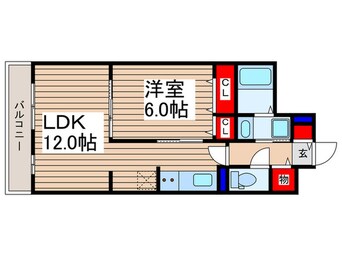 間取図 仮)コリーヌ・ブリズⅢ