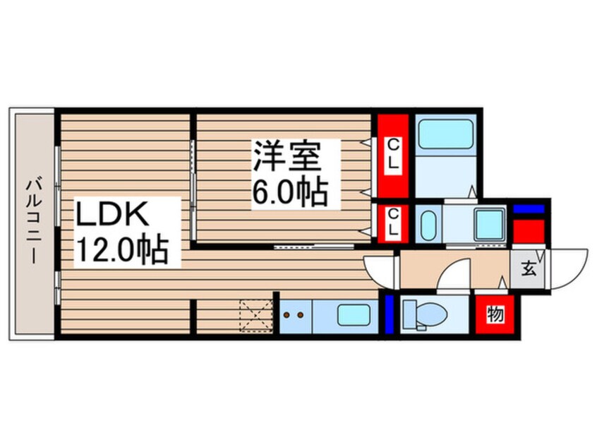 間取図 仮)コリーヌ・ブリズⅢ