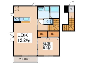 間取図 グリーンルーム湘南