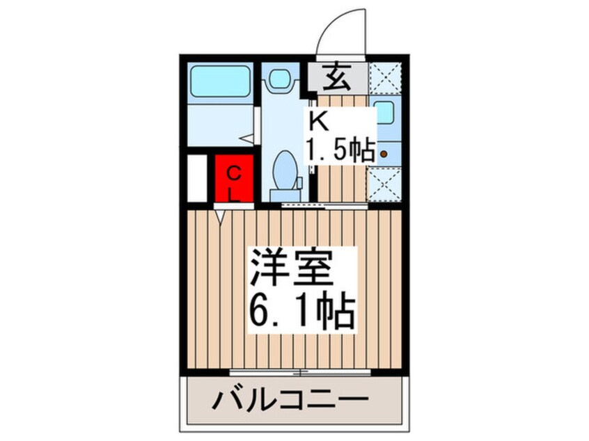 間取図 サニー日進町