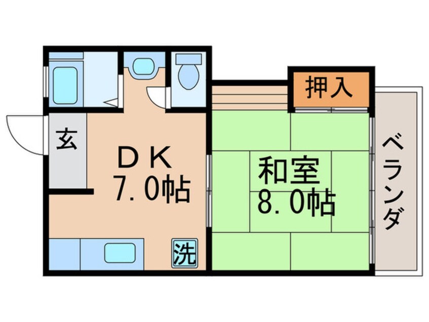 間取図 コーポリエ