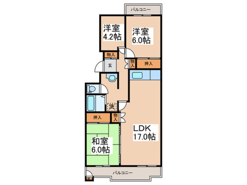 間取図 榎ヶ丘社宅