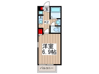 間取図 ルミナス中山