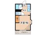 フジハイツ 1Kの間取り