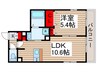 仮）ローズパーク八番館 1LDKの間取り