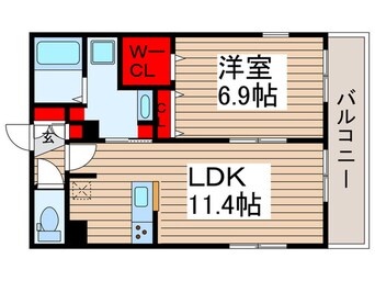 間取図 仮）ローズパーク八番館