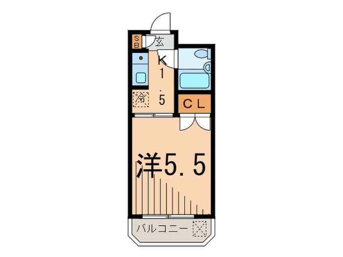 間取り図 ハイタウン洗足池