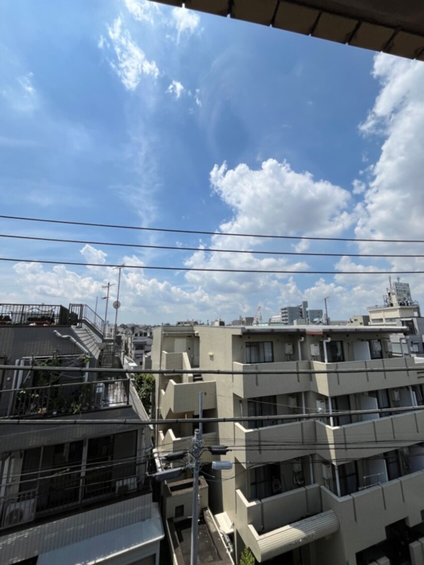 室内からの展望 ハイタウン洗足池