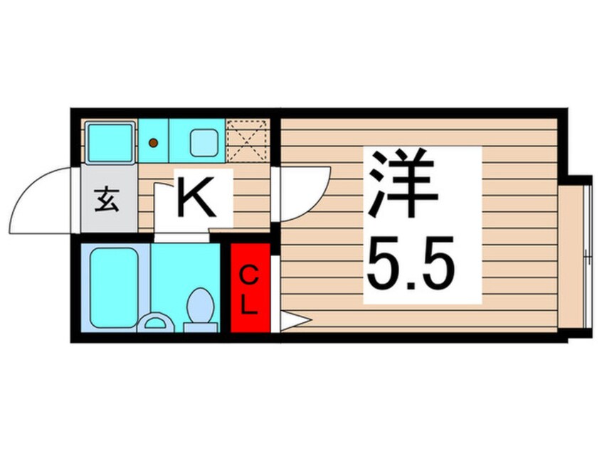 間取図 ディアコ－ト堀切