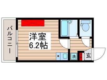間取図 フラワーロード柴又