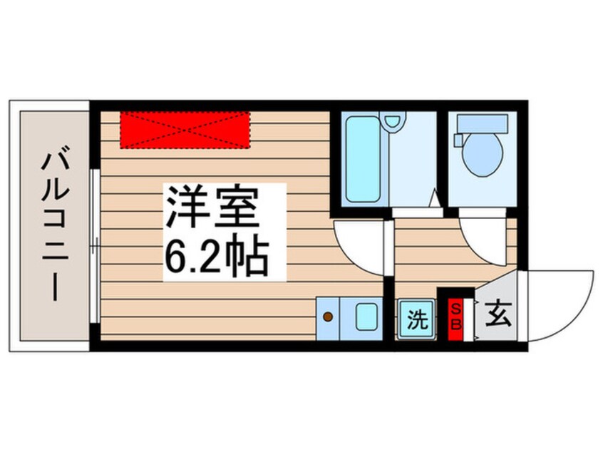 間取図 フラワーロード柴又