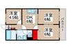 佐々木ビル 3DKの間取り