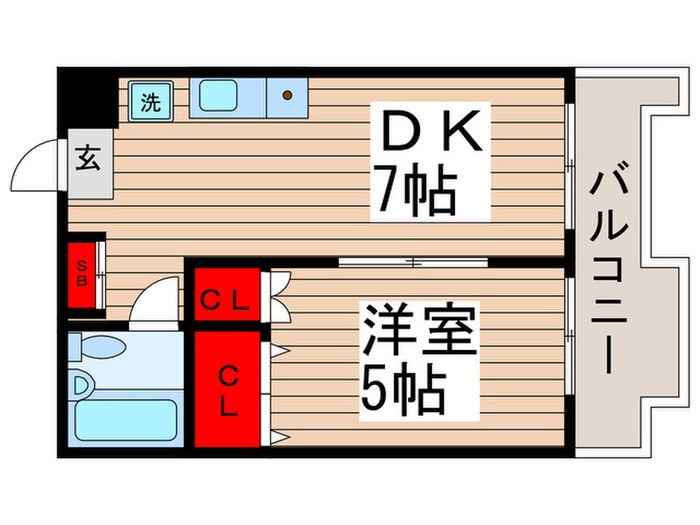 間取り図 パレ・ドール柏（403）