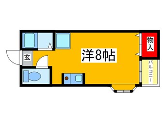 間取図 スペラーレⅡ