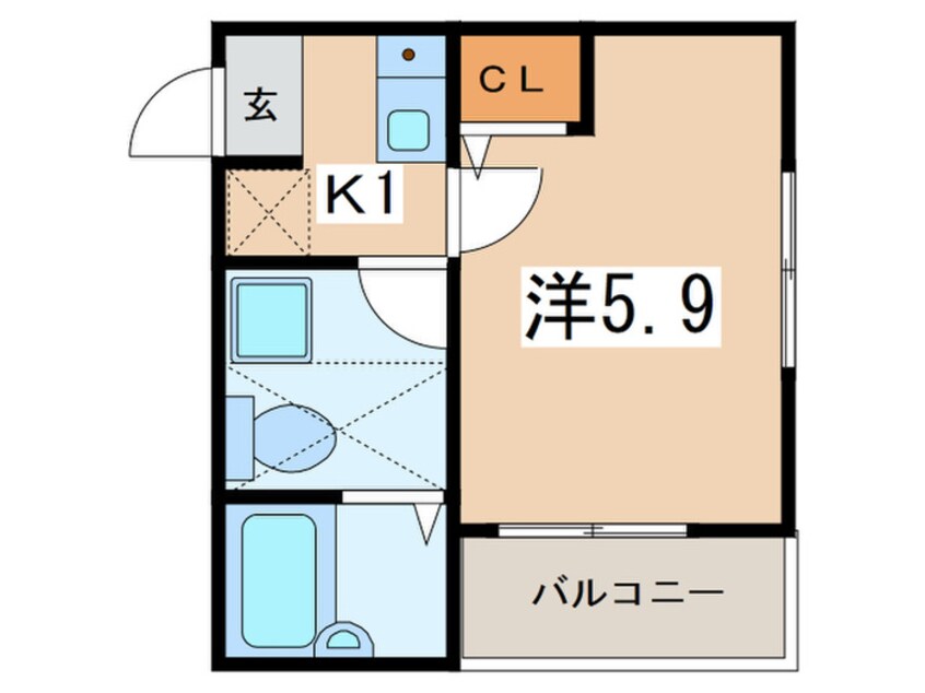 間取図 オーシャンドリーム桜山