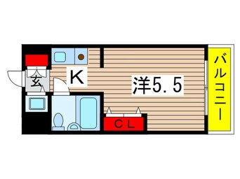 間取図 グルックハイム稲毛