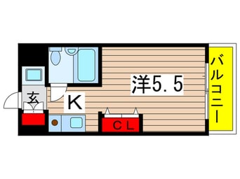 間取図 グルックハイム稲毛