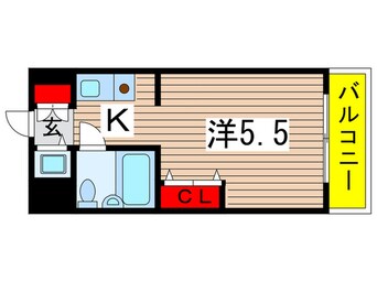 間取図 グルックハイム稲毛