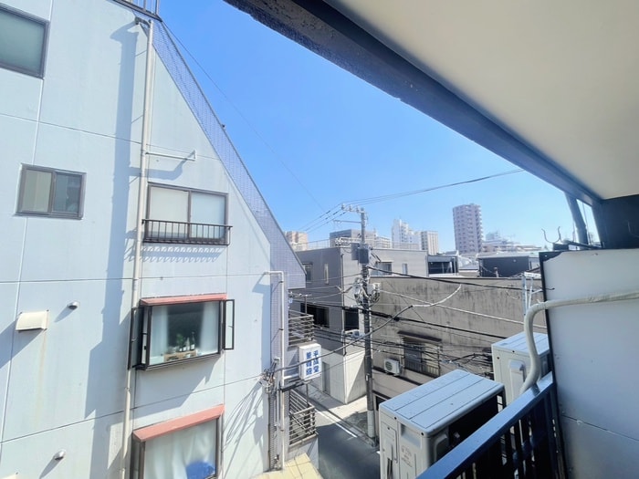 室内からの展望 川島ハイツ