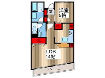 間取図 フリーデンハイム立野際