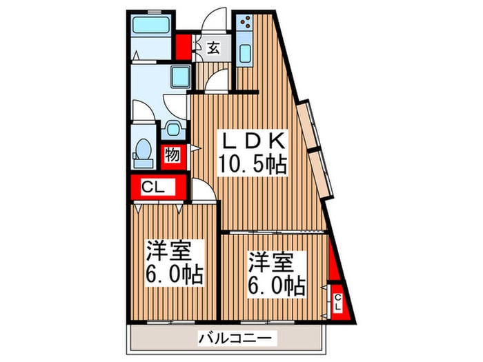 間取り図 フリーデンハイム立野際